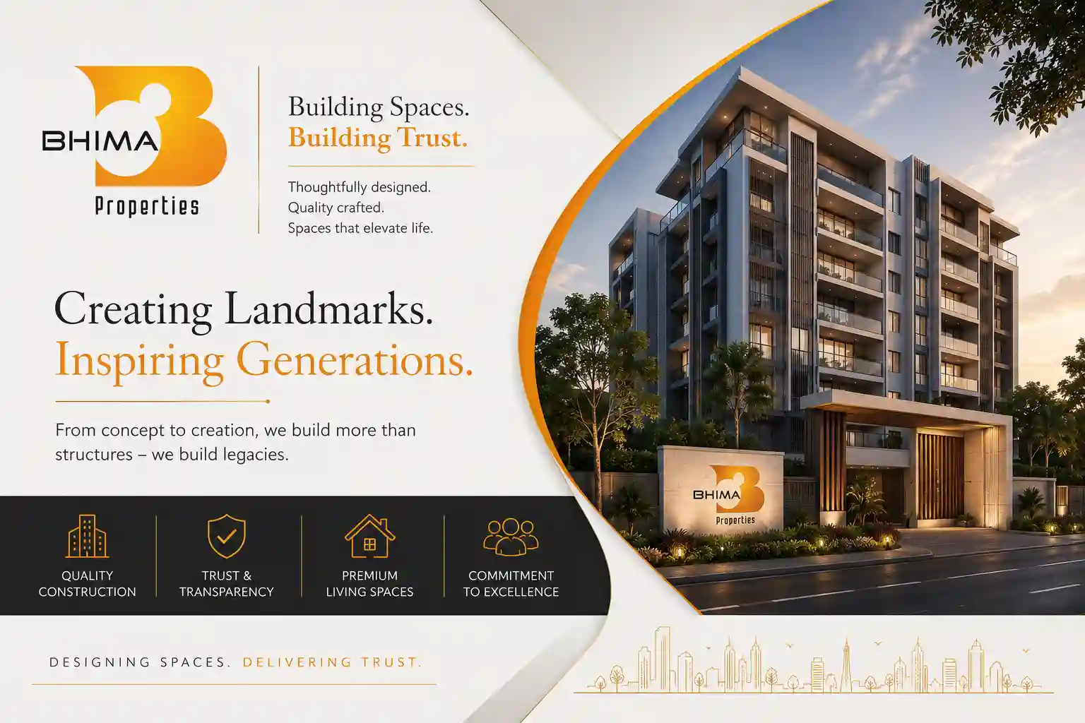 Bhima Properties Official Logo for Mysore Projects